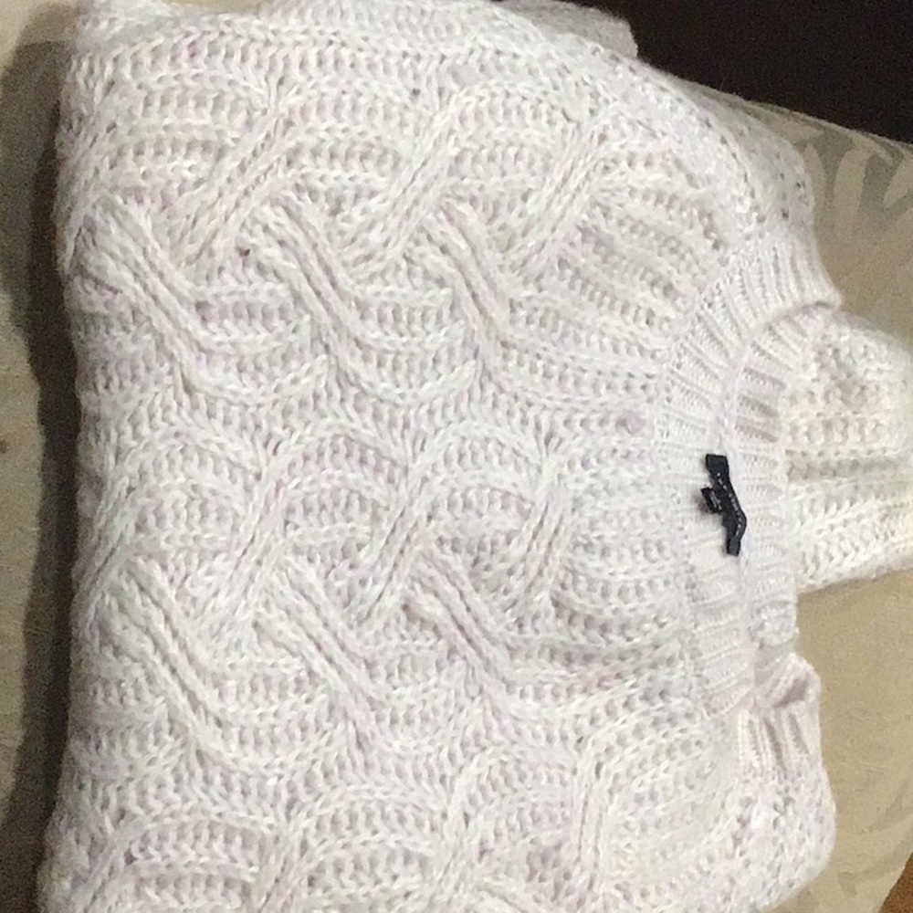 Very light pink The Limited sweater.